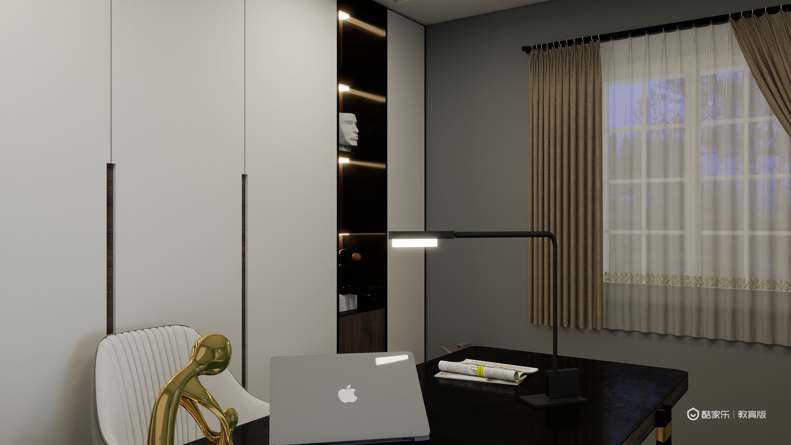 李家希-东莞市轻工业学校-李家希装修效果图