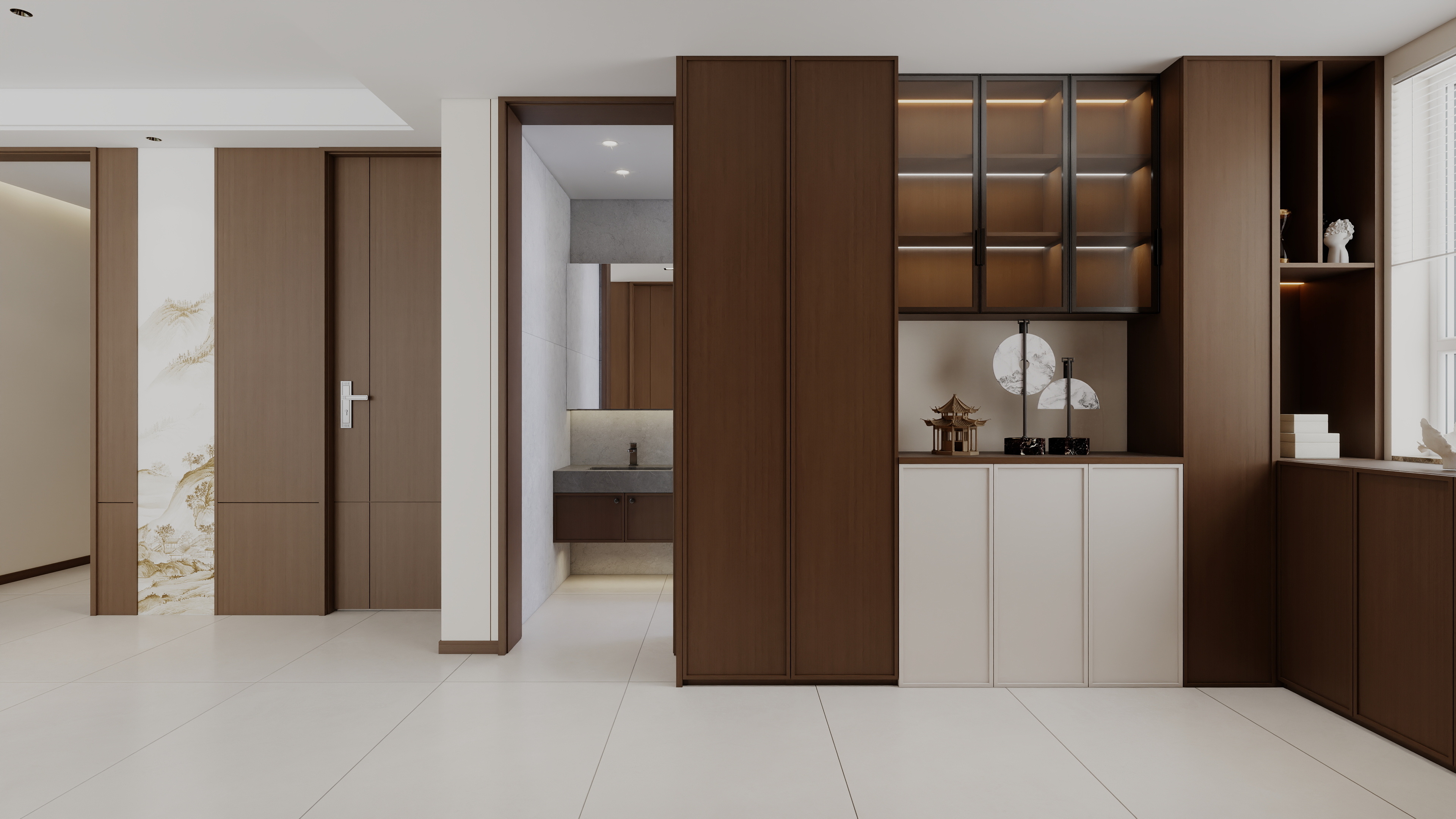 张岩-150㎡新中式大平层装修效果图