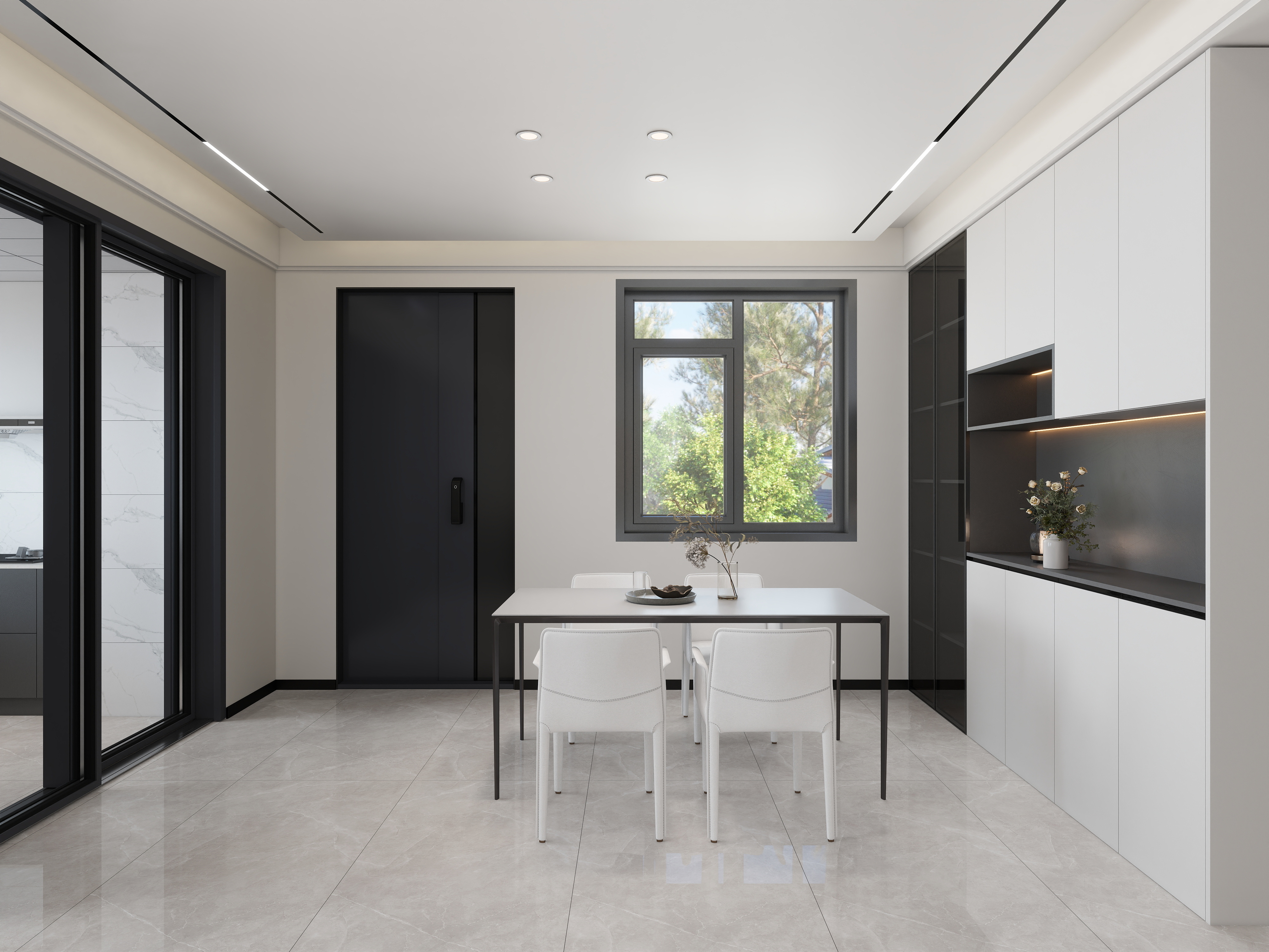 艺雅丽-137平现代简约 装修效果图