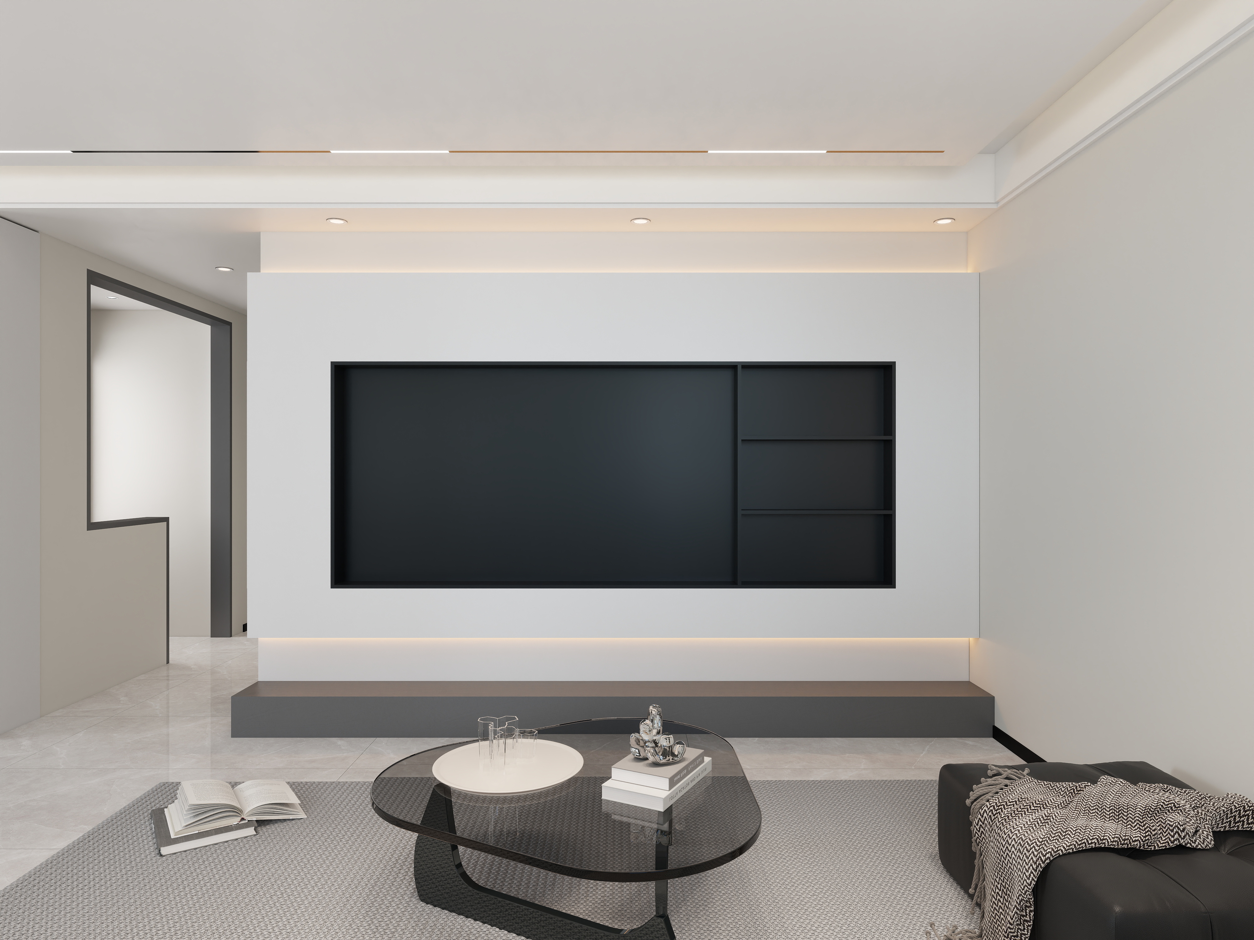 艺雅丽-137平现代简约 装修效果图