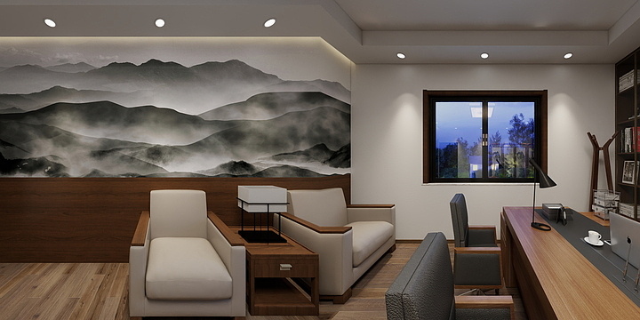 跃景装饰a常-06办公室-装修设计方案