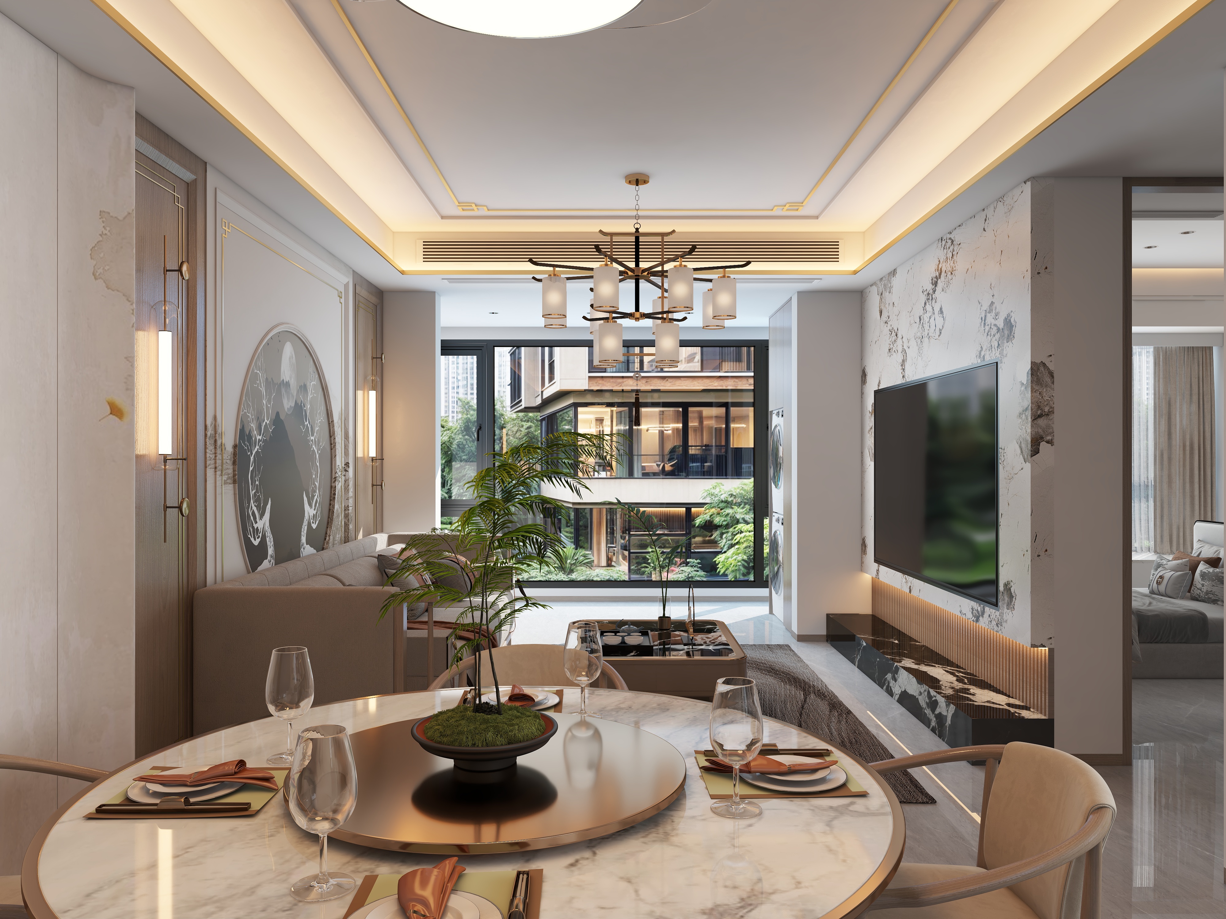 汐墨--XMDesign-新中式-装修设计方案