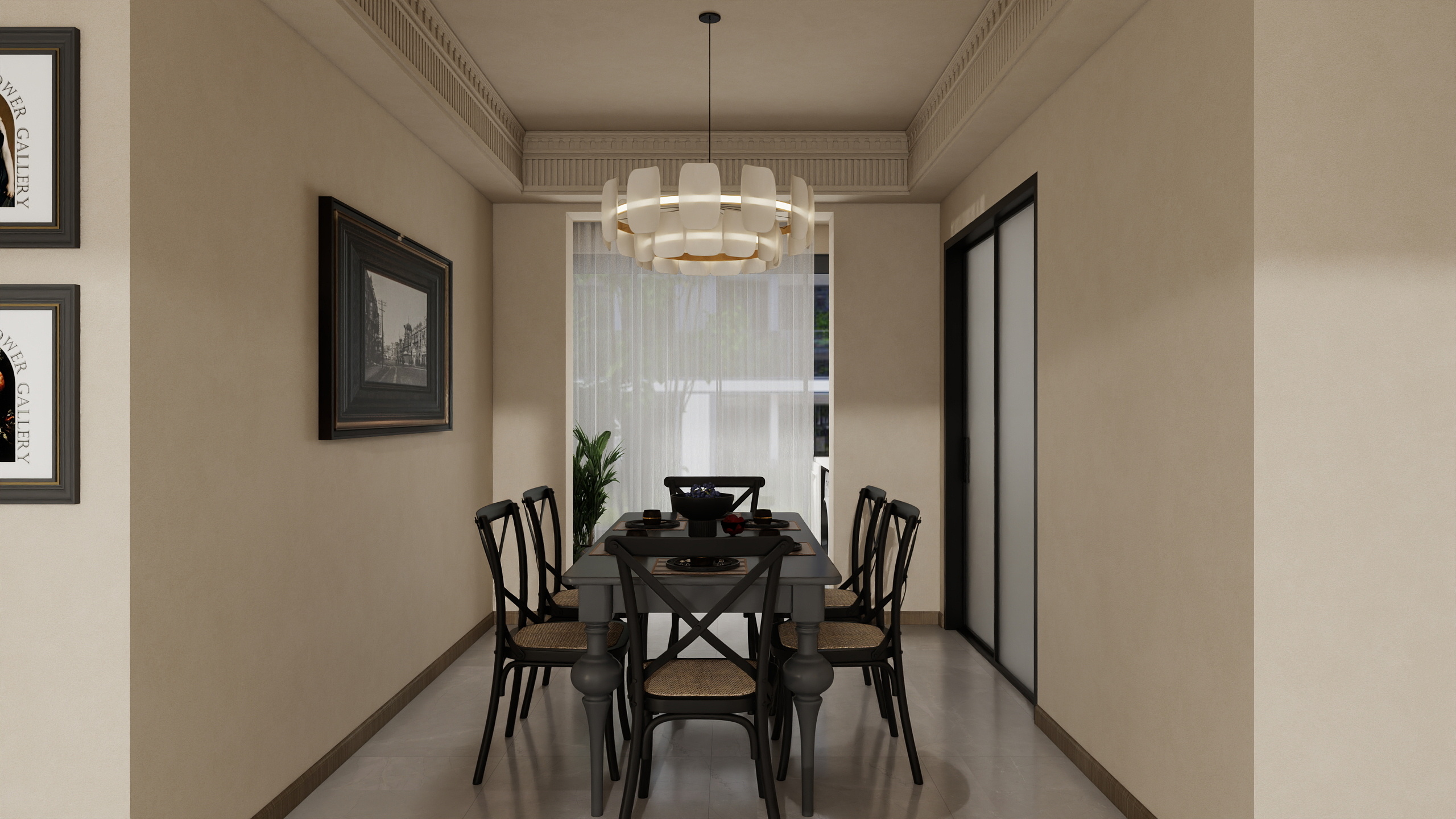 李林-欧式113㎡2室装修效果图