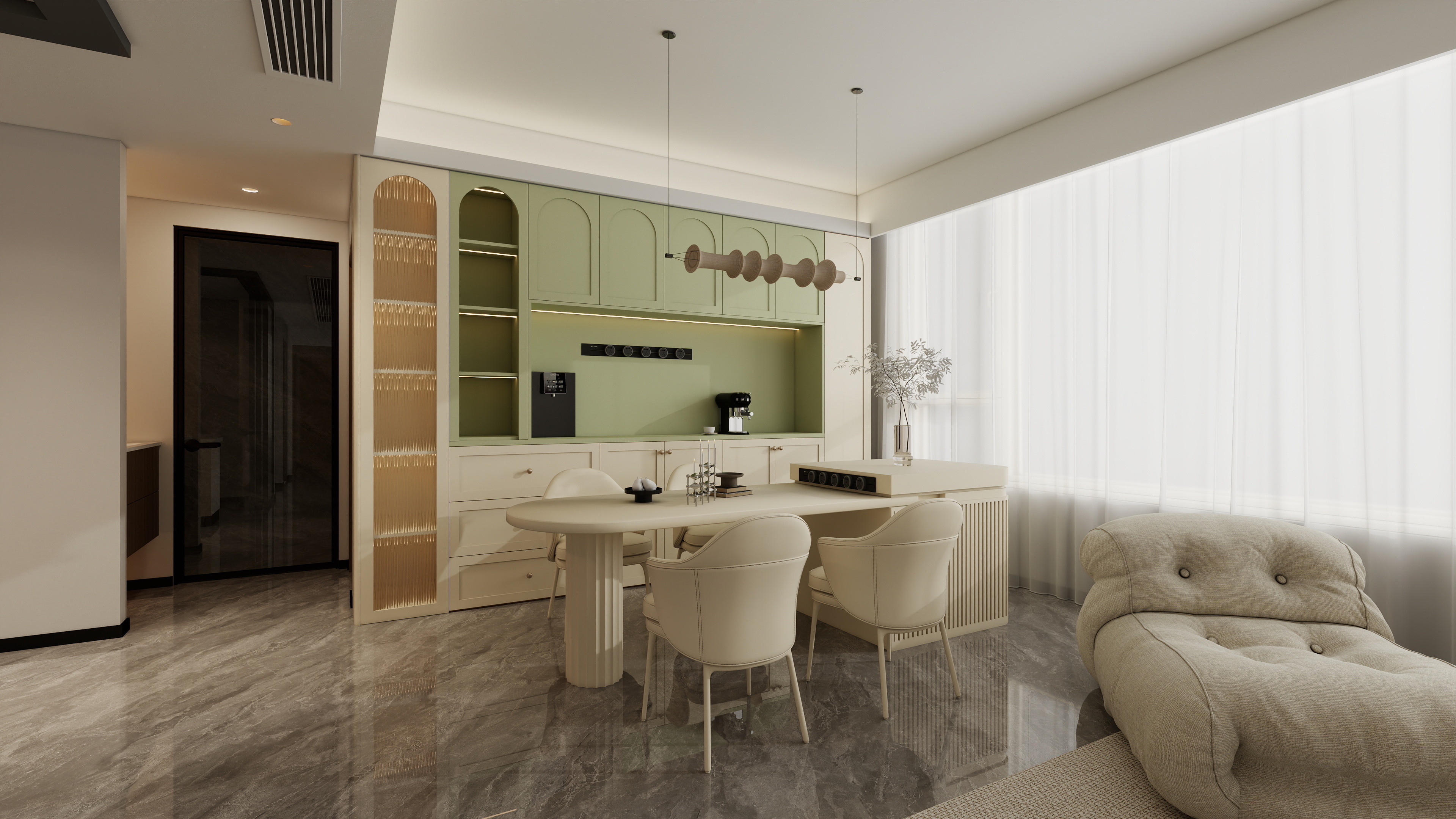 奶芙的爹-万科城市之光103㎡4室-装修设计方案