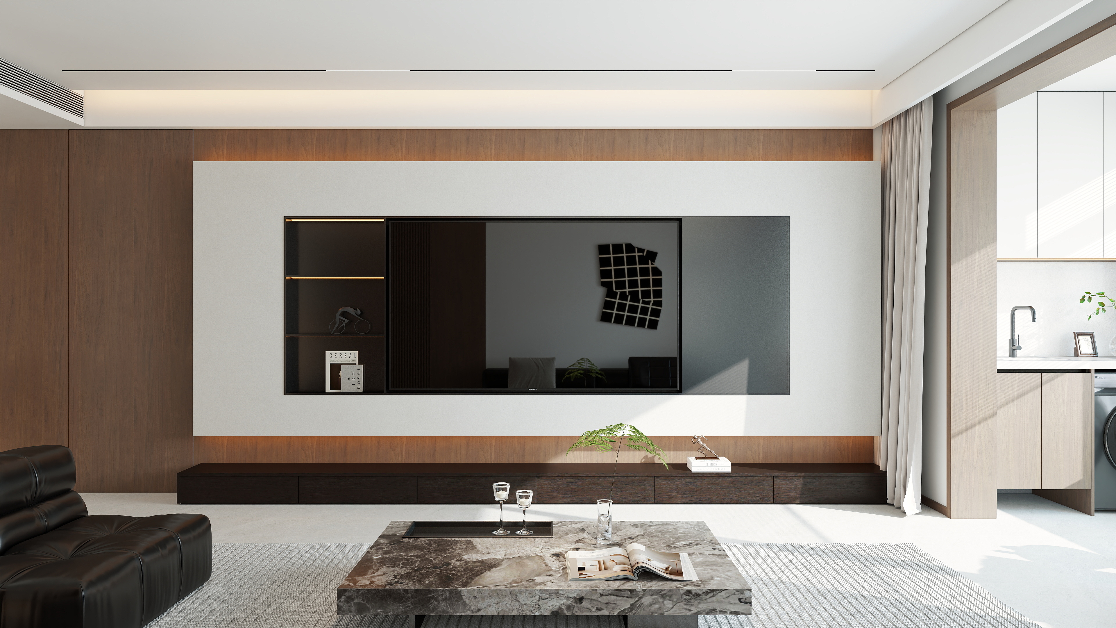 梦天木门垣曲店-天舜和苑2-3-401（现代简约）3-装修设计方案