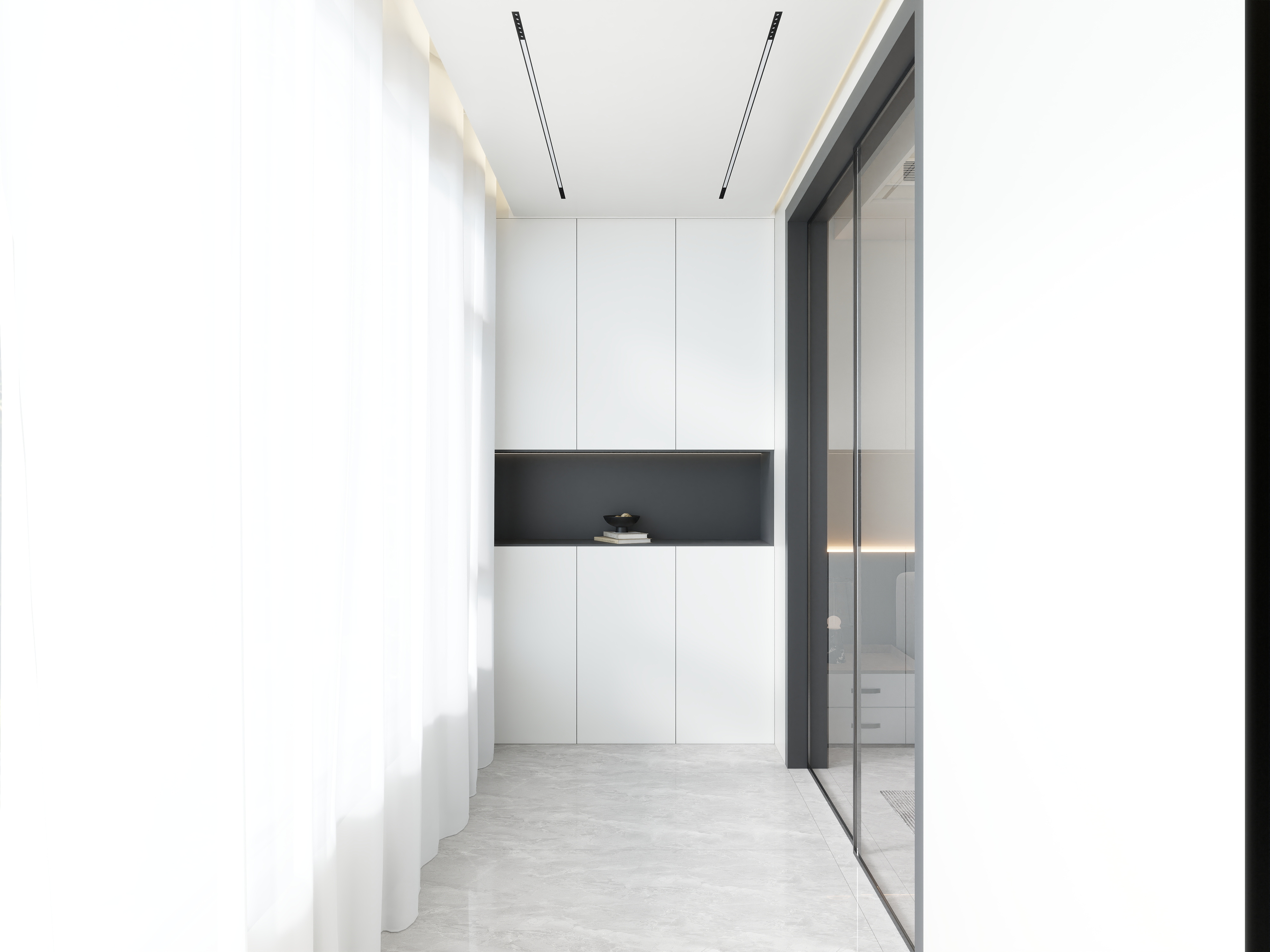 艺雅丽-113平现代简约   装修效果图