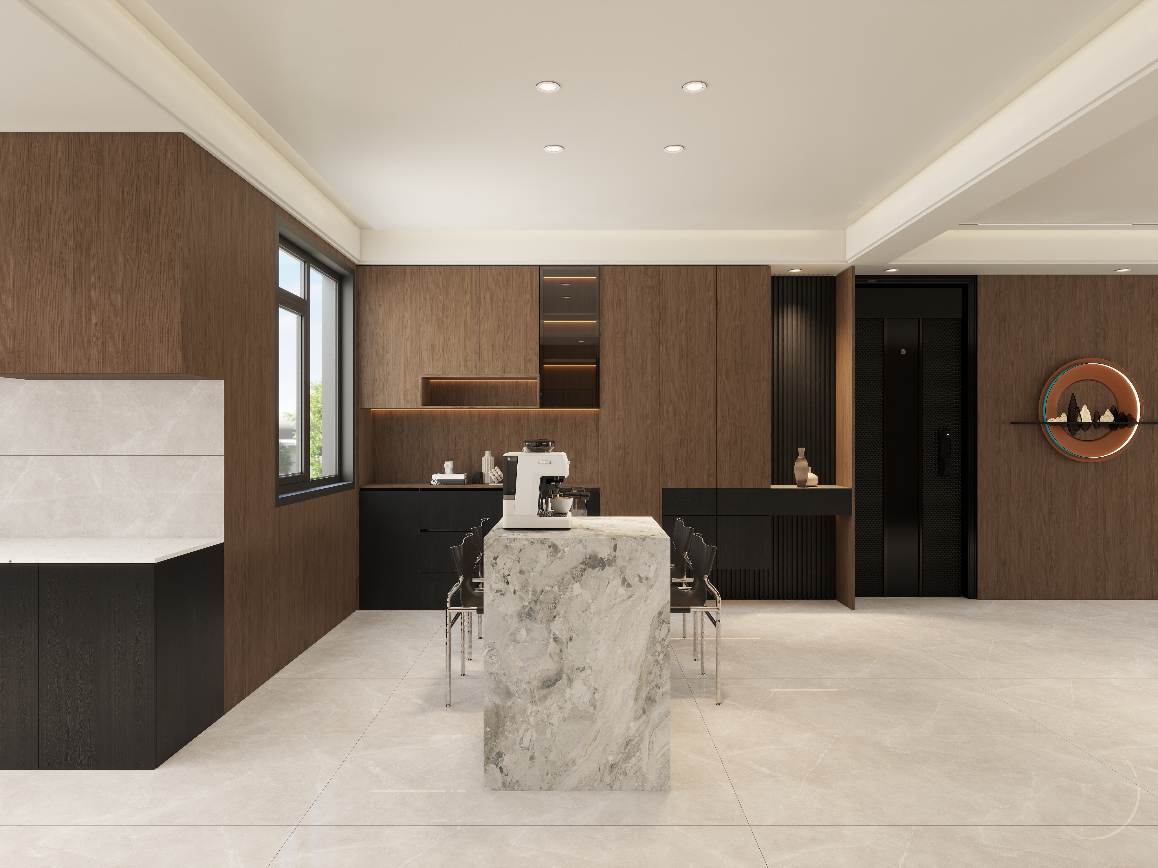 艺雅丽-168平现代简约 装修效果图