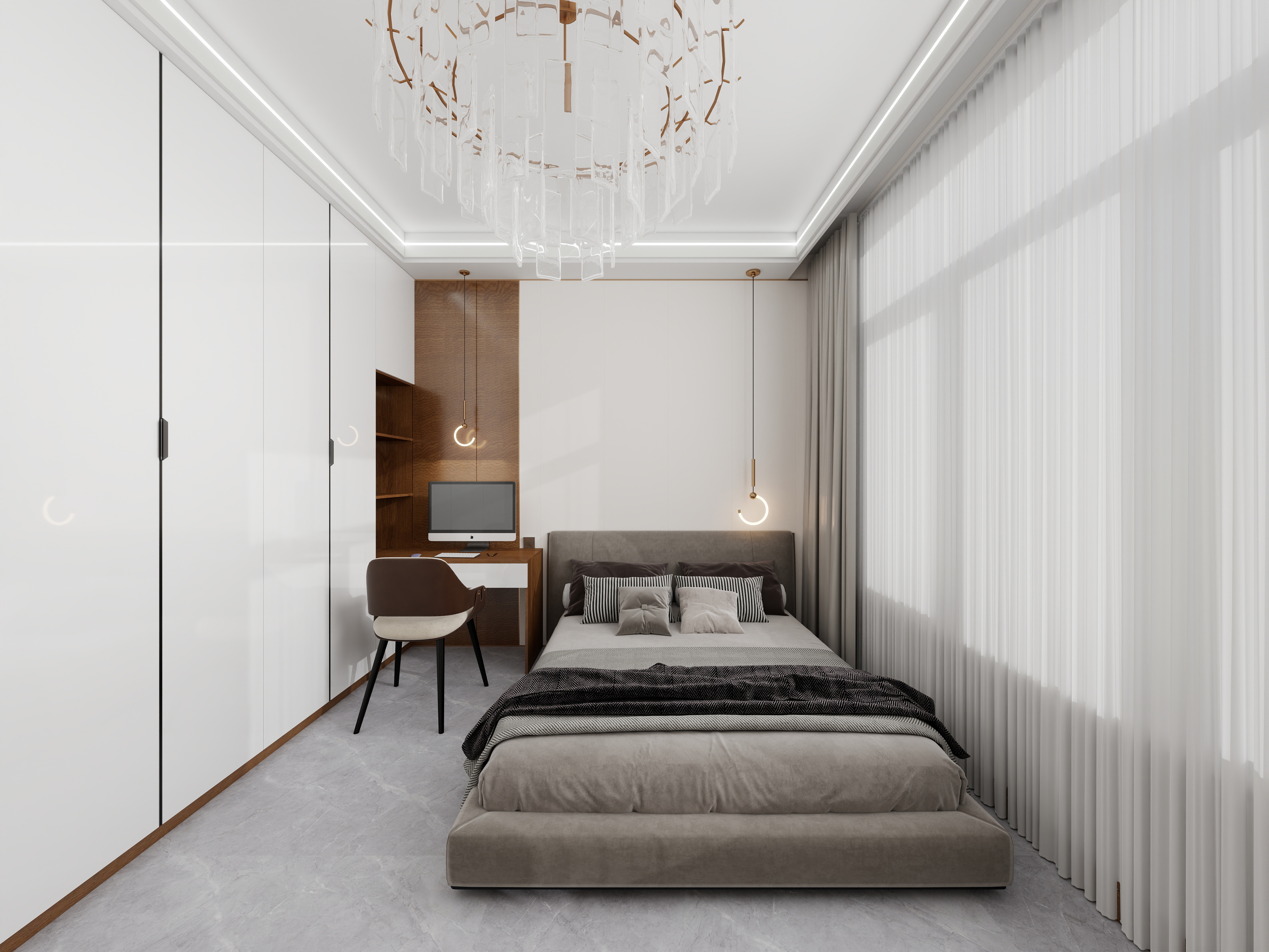 宁夏智胜装饰设计有限公司-金凤区园林村自建房装修效果图