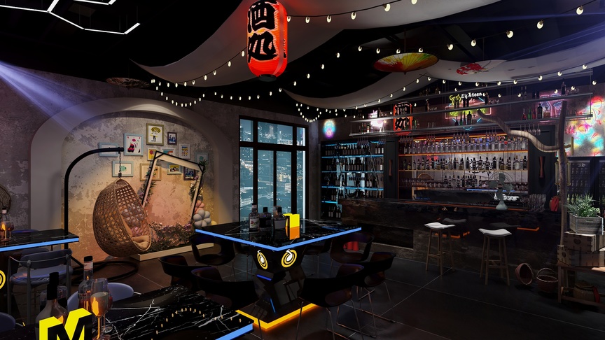全屋定.制-酒馆装修效果图