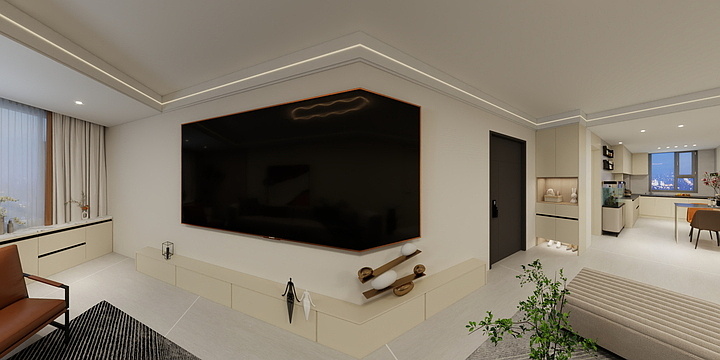 装饰装修_邓菲-昌吉融景城-装修设计方案