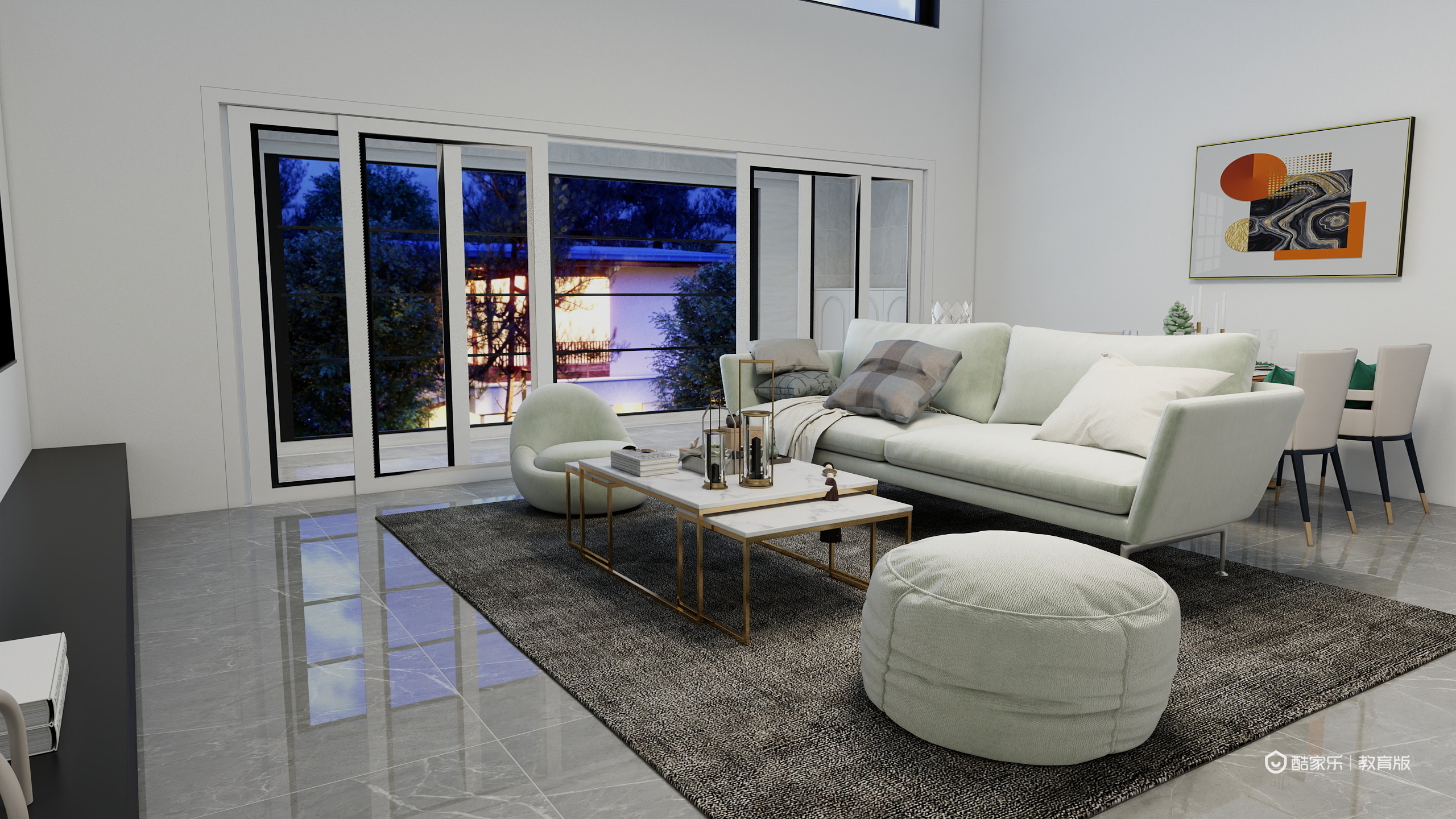 鲍卫杰AiJQ-景德镇陶瓷大学鲍卫杰装修效果图