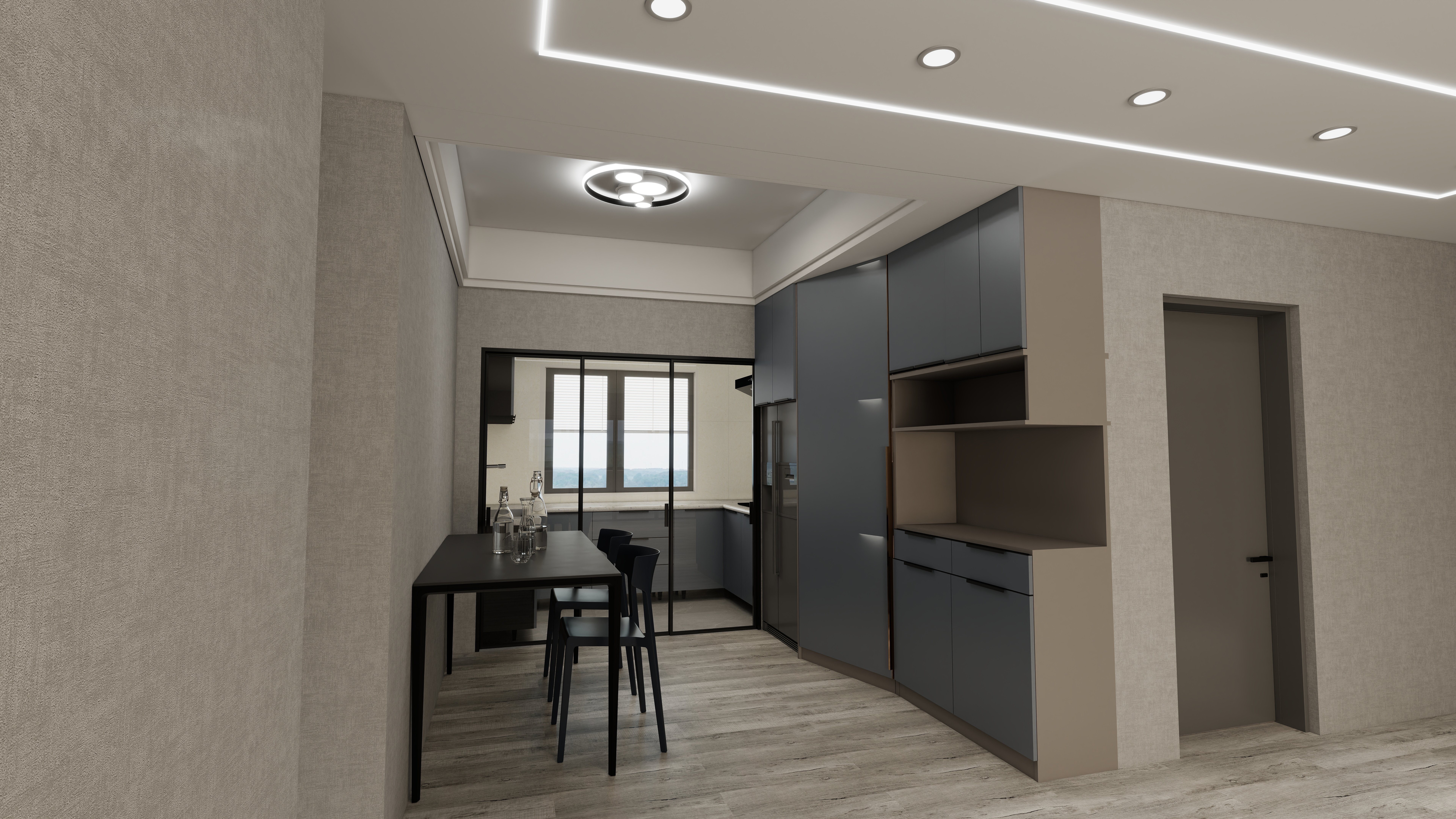 厙厾-108㎡2室-装修设计方案