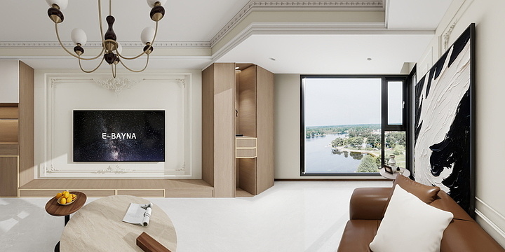 Burt楊-紫荆华庭97-装修设计方案