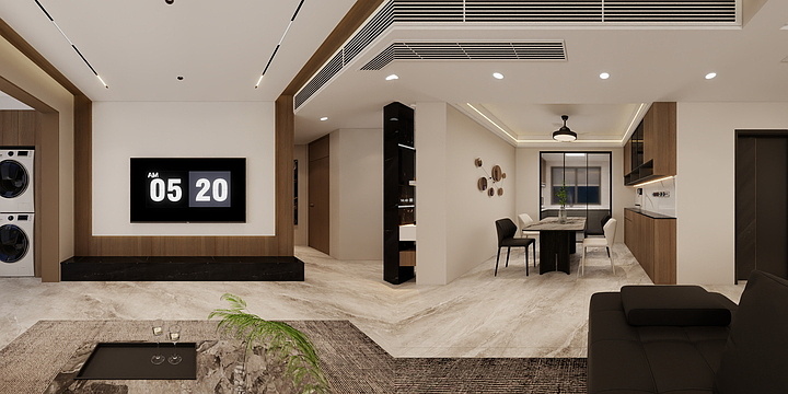 设计师丶张-壹号院131两室改后-装修设计方案