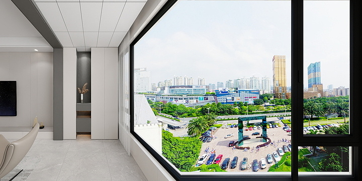 独角兽效果图表现-庆发装饰-翡翠公馆21-2-10楼东户-装修设计方案