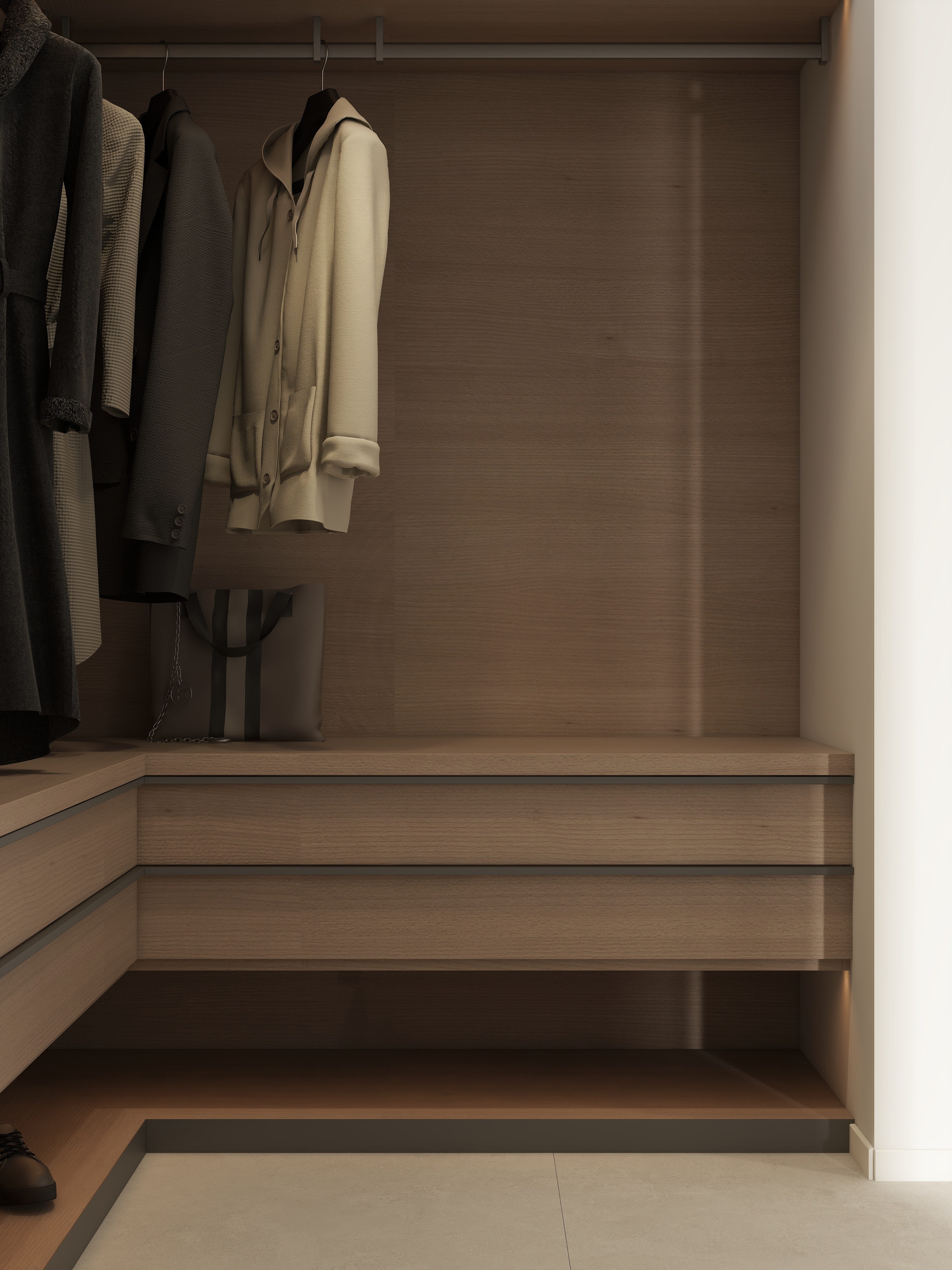 设计师珂源-武汉城建明镜台意式328㎡3室装修效果图