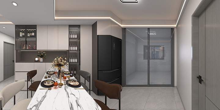 Ailen室内设计-同心路-装修设计方案