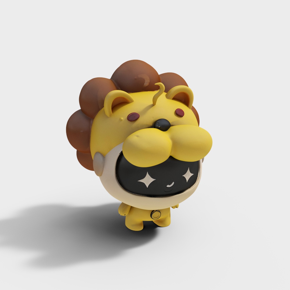 卡通手办3D模型