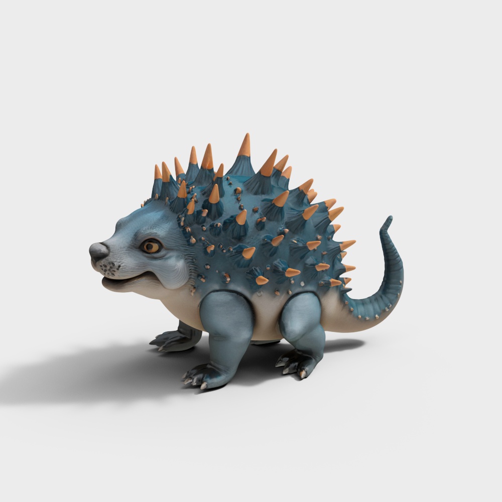 怪兽玩具3D模型