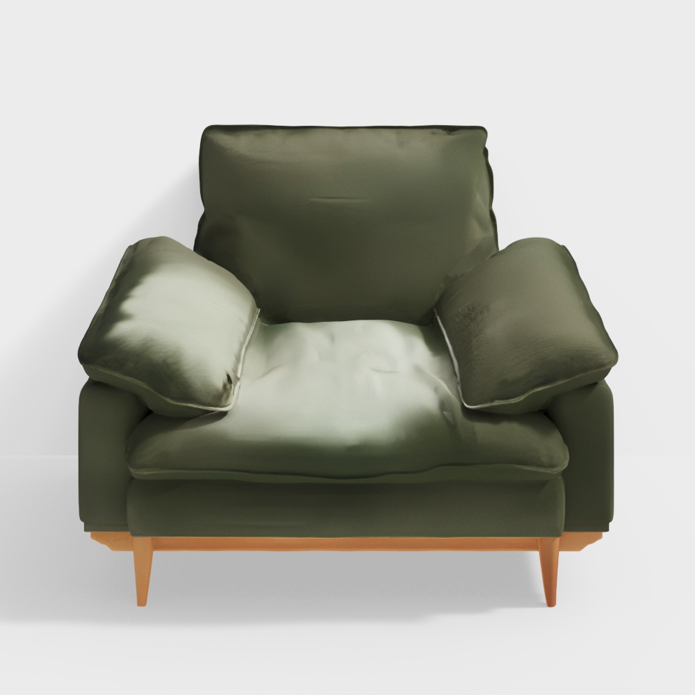 single sofa3D模型