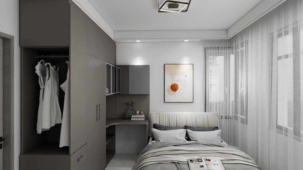 设计师小小佳-飞宇时代名郡-装修设计方案