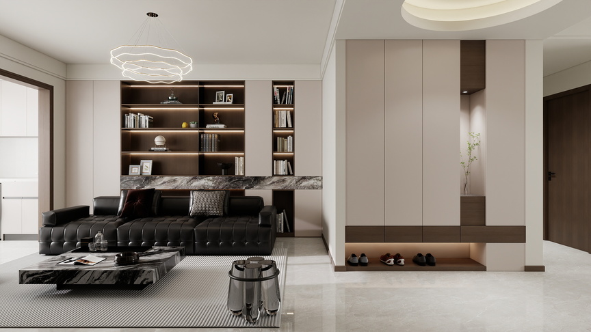 DesigNer**-117㎡3室装修效果图