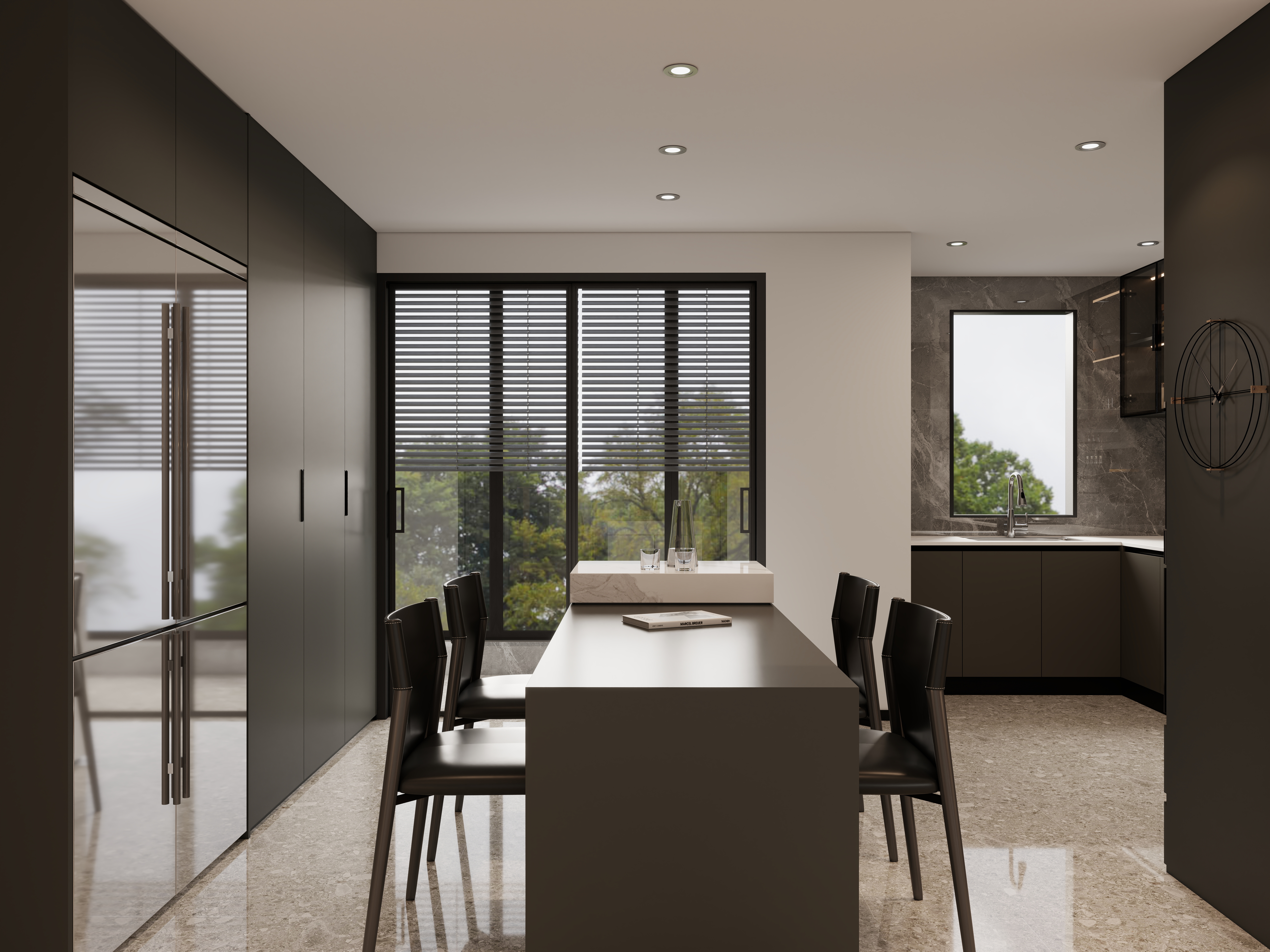 J梁序先(拎)-招商雍景湾1期125㎡3室装修效果图