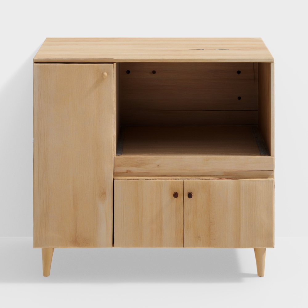 Wooden Cabinet3D模型