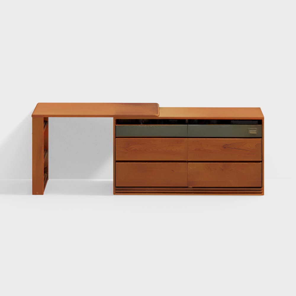 working desk3D模型