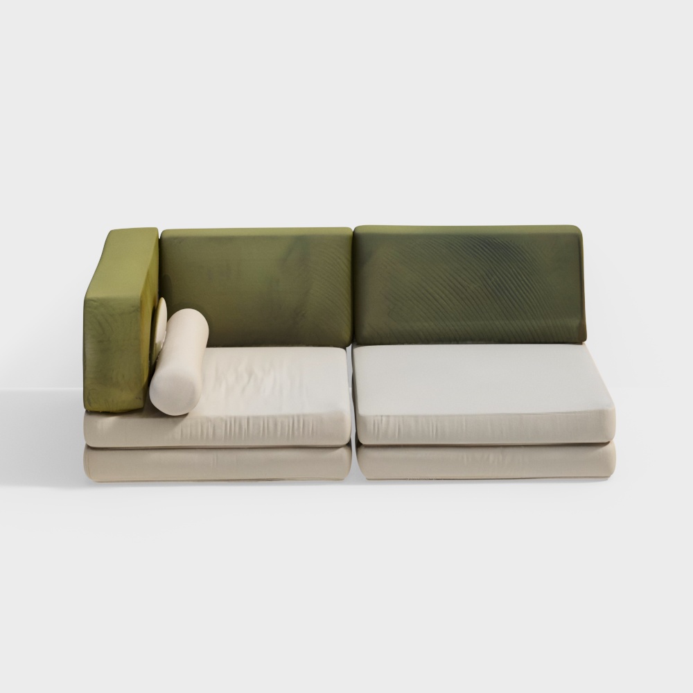 Multi-person sofa3D模型