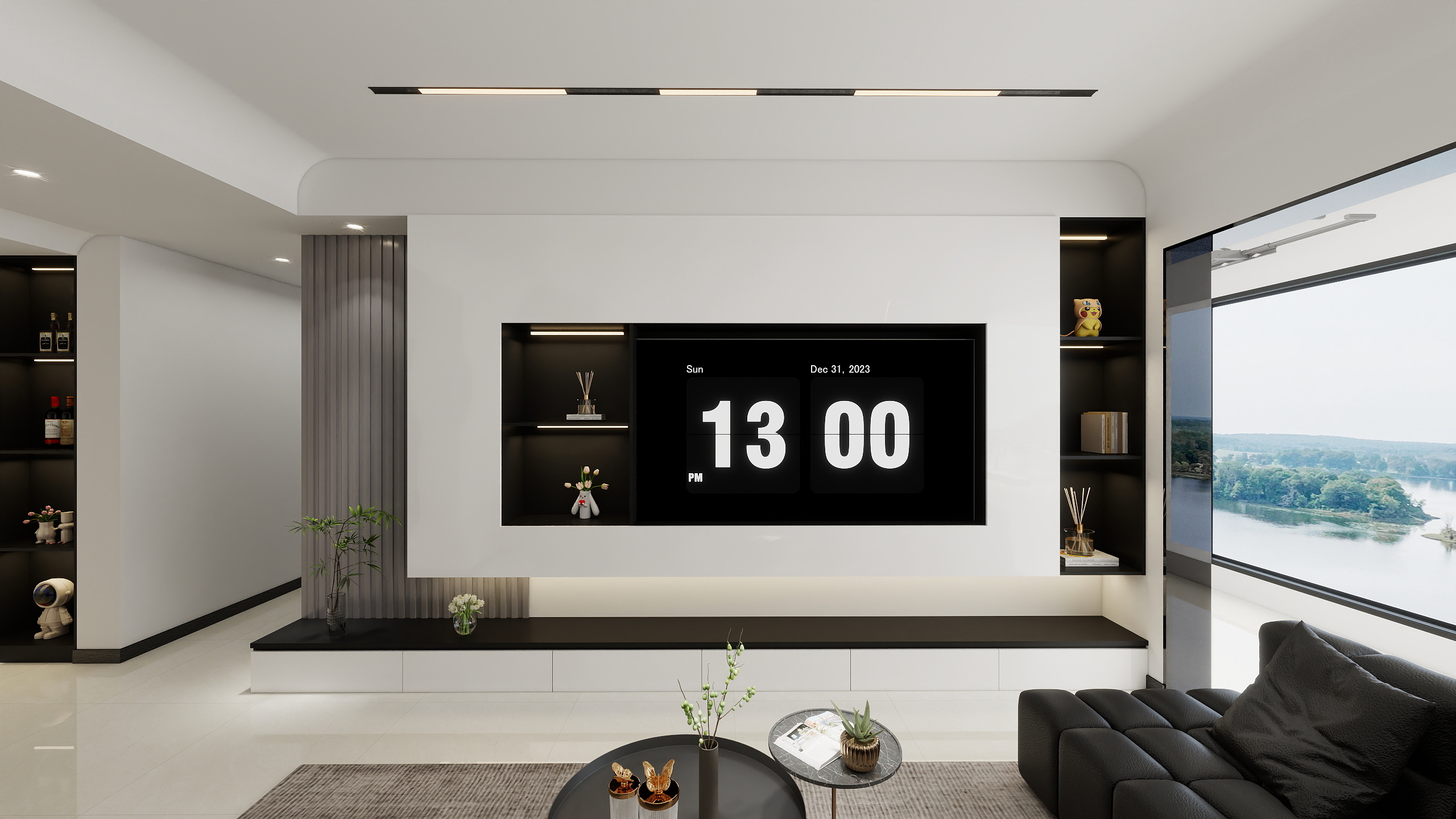 縂栀楠-现代风格117㎡3室-装修设计方案