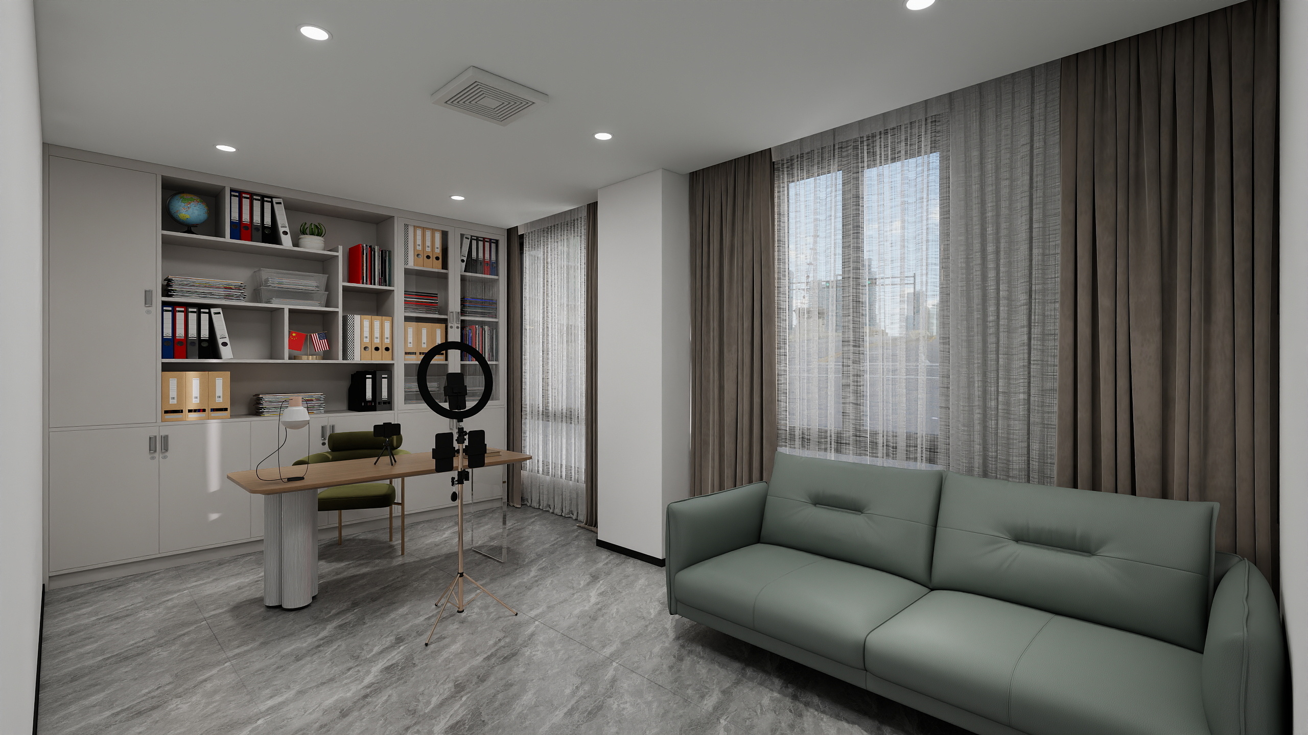 同城设计阿伟-办公室6.19-装修设计方案