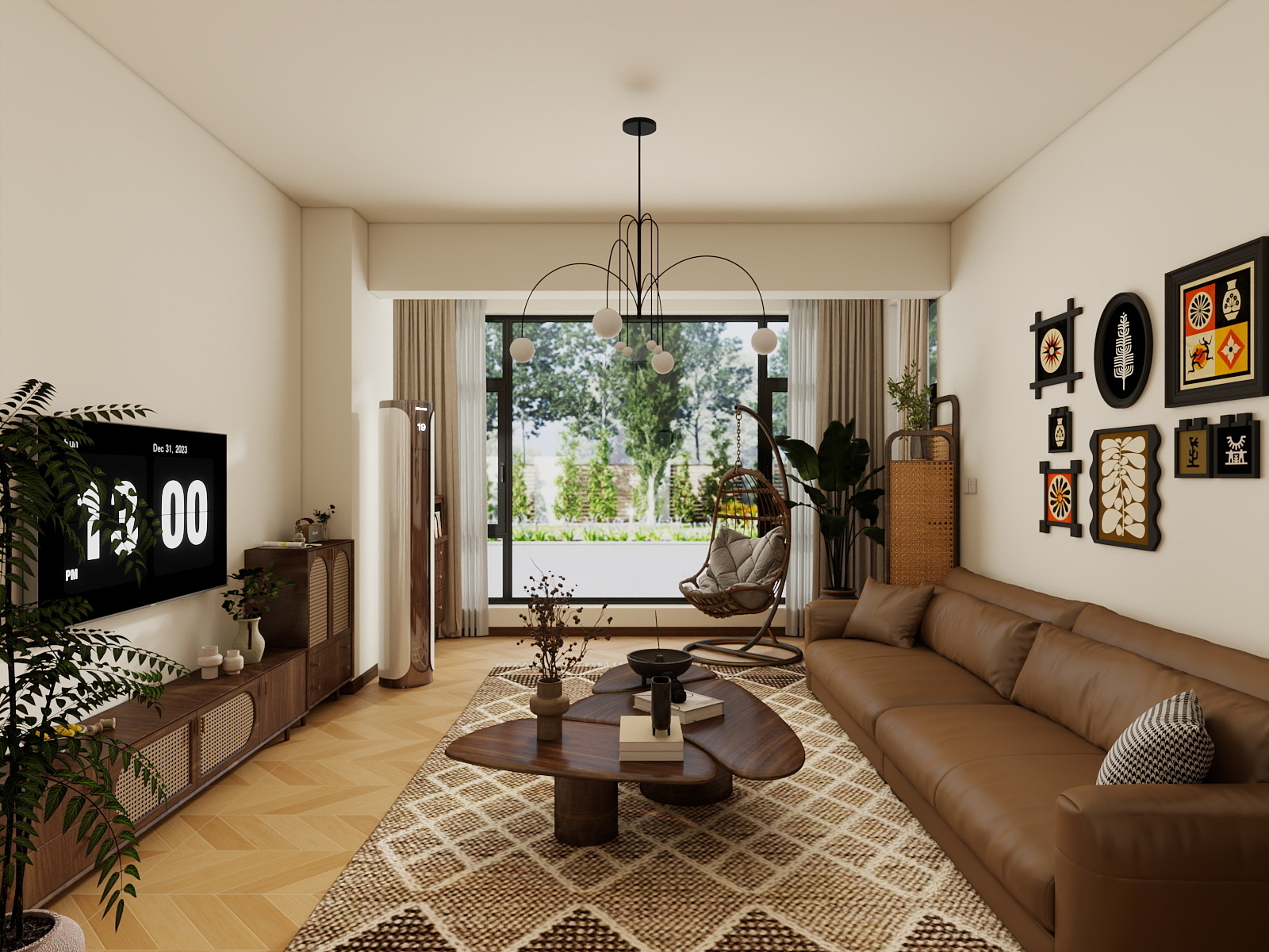 YMX设计-李-84㎡2室装修效果图