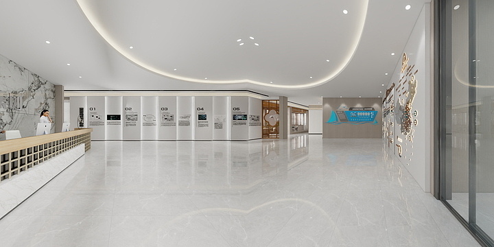 丨A丨-南安大厦办公室效果图-装修设计方案