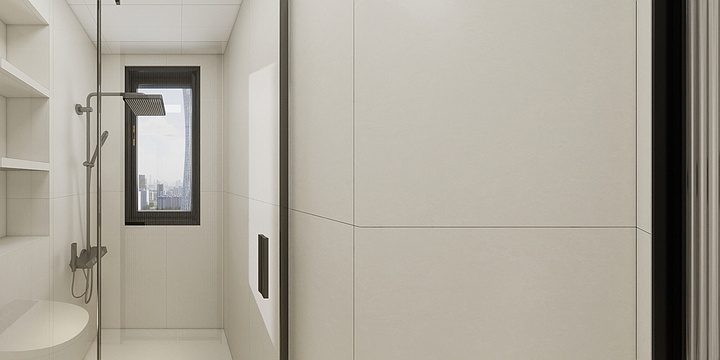 @設计-现代白色原木风-装修设计方案