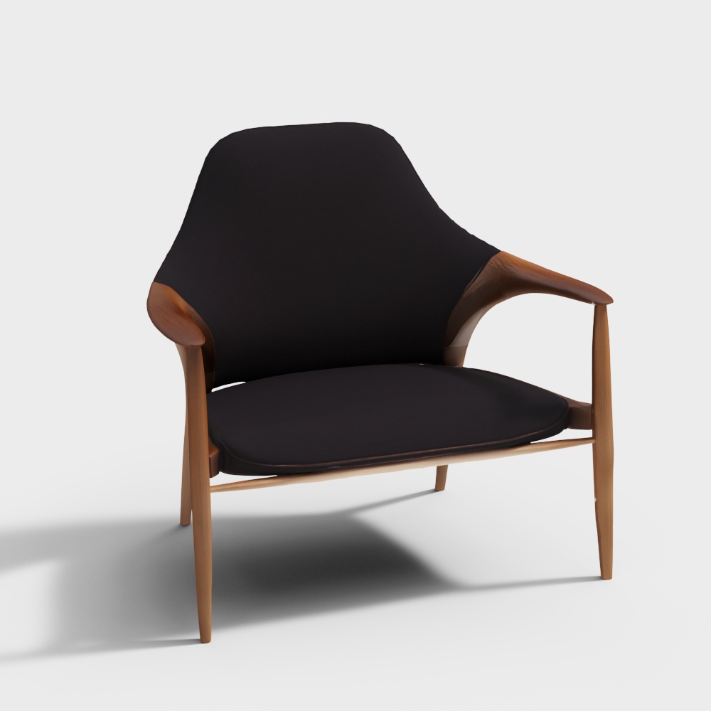 Backrest chair3D模型