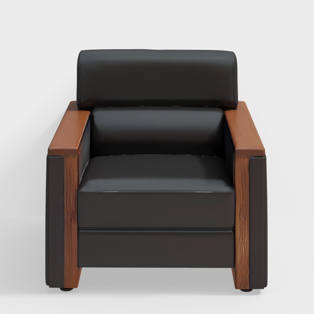 single sofa3D模型
