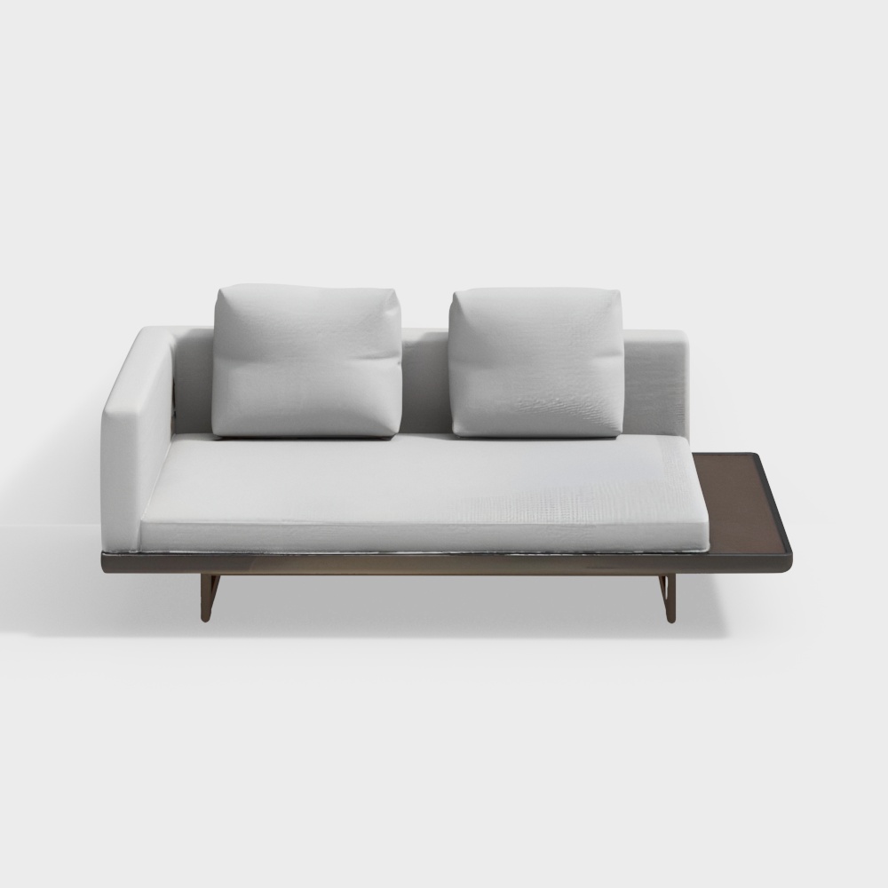 multi-person sofa3D模型