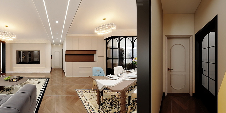 库来西·肉孜-建业城19-3-502-装修设计方案