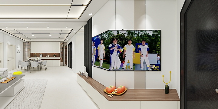 青海互助-张亚军-157㎡4室-装修设计方案