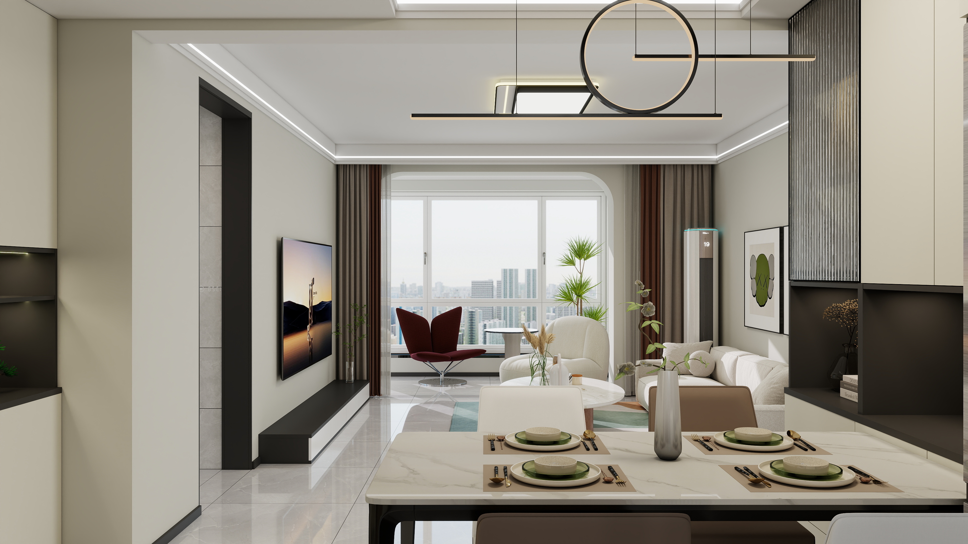 初开10111-乾润御府22#1单元1402室-装修设计方案