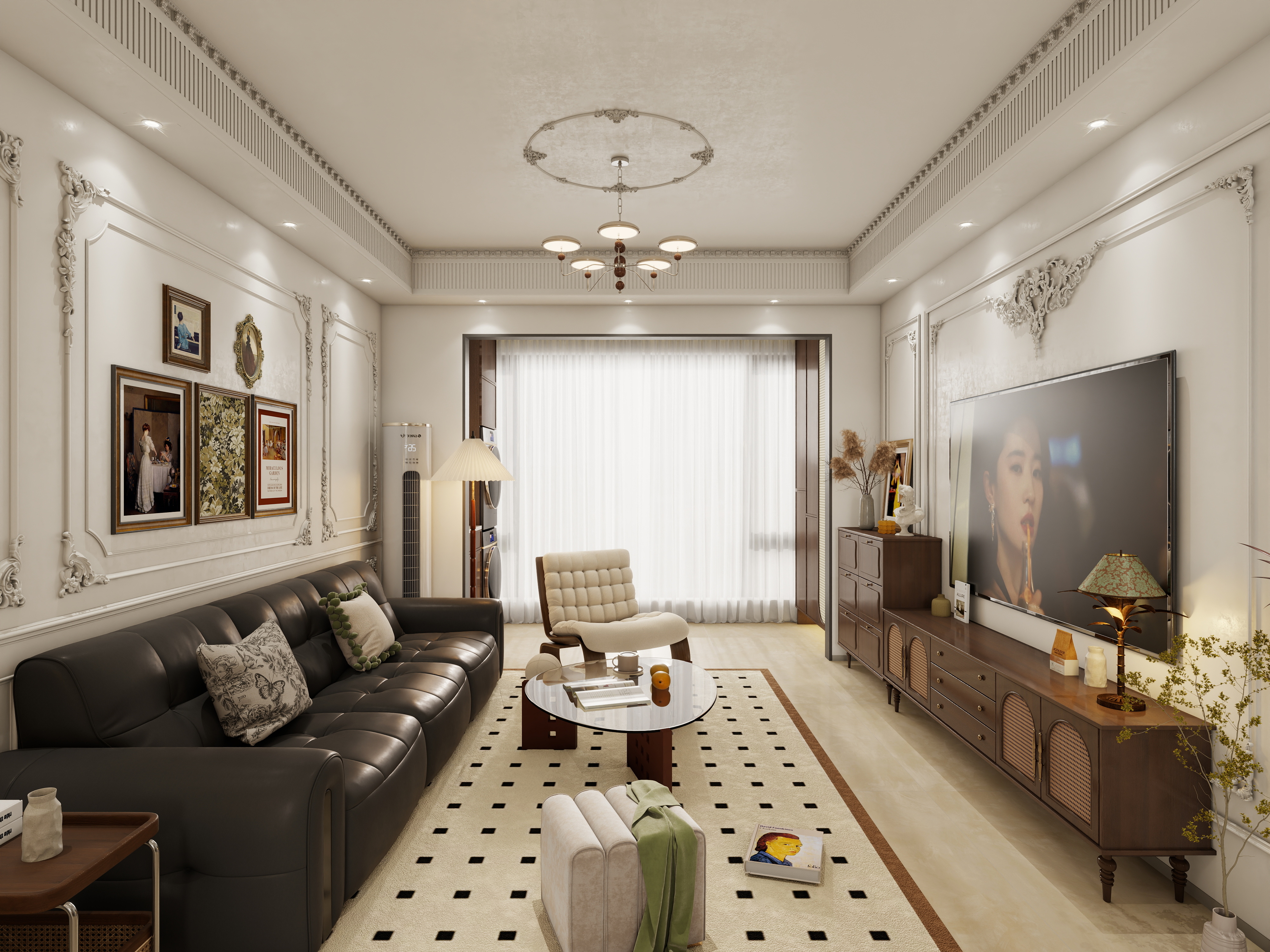 一熹设计-78㎡2室-装修设计方案