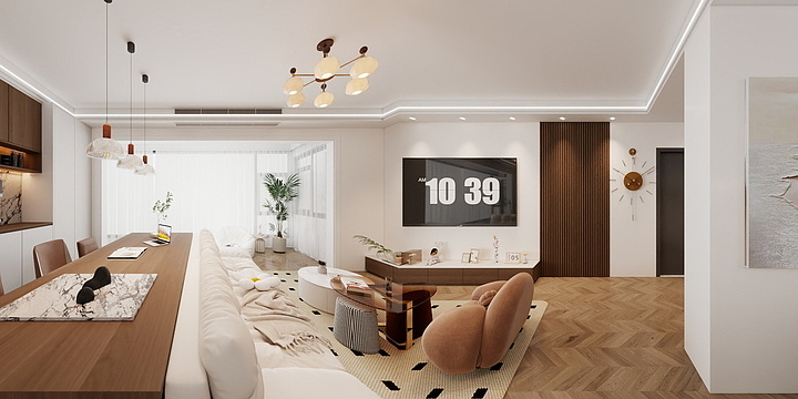 BudsStudio-滨河云璟14A-装修设计方案