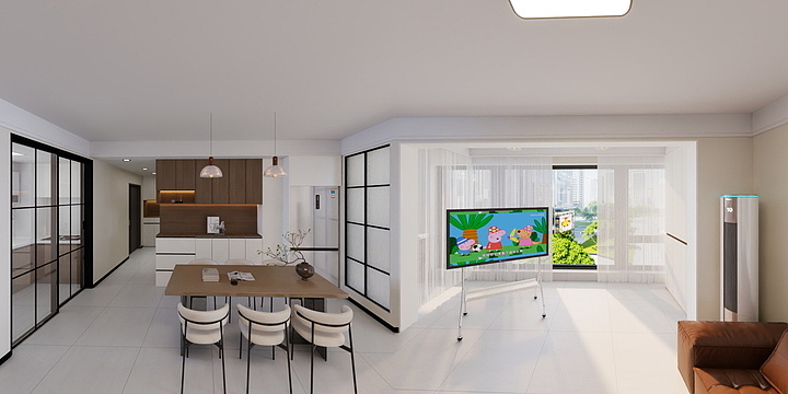 济宁小米装饰-中垠10-2-1602-116平-装修设计方案