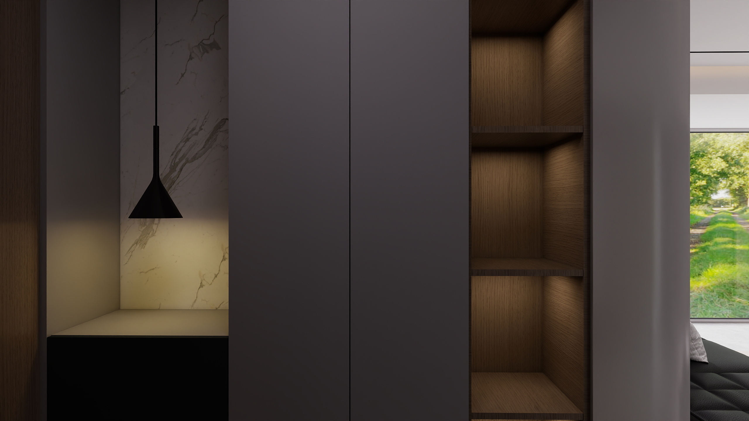 佑易-华润中环置地中心-润府146户型装修效果图