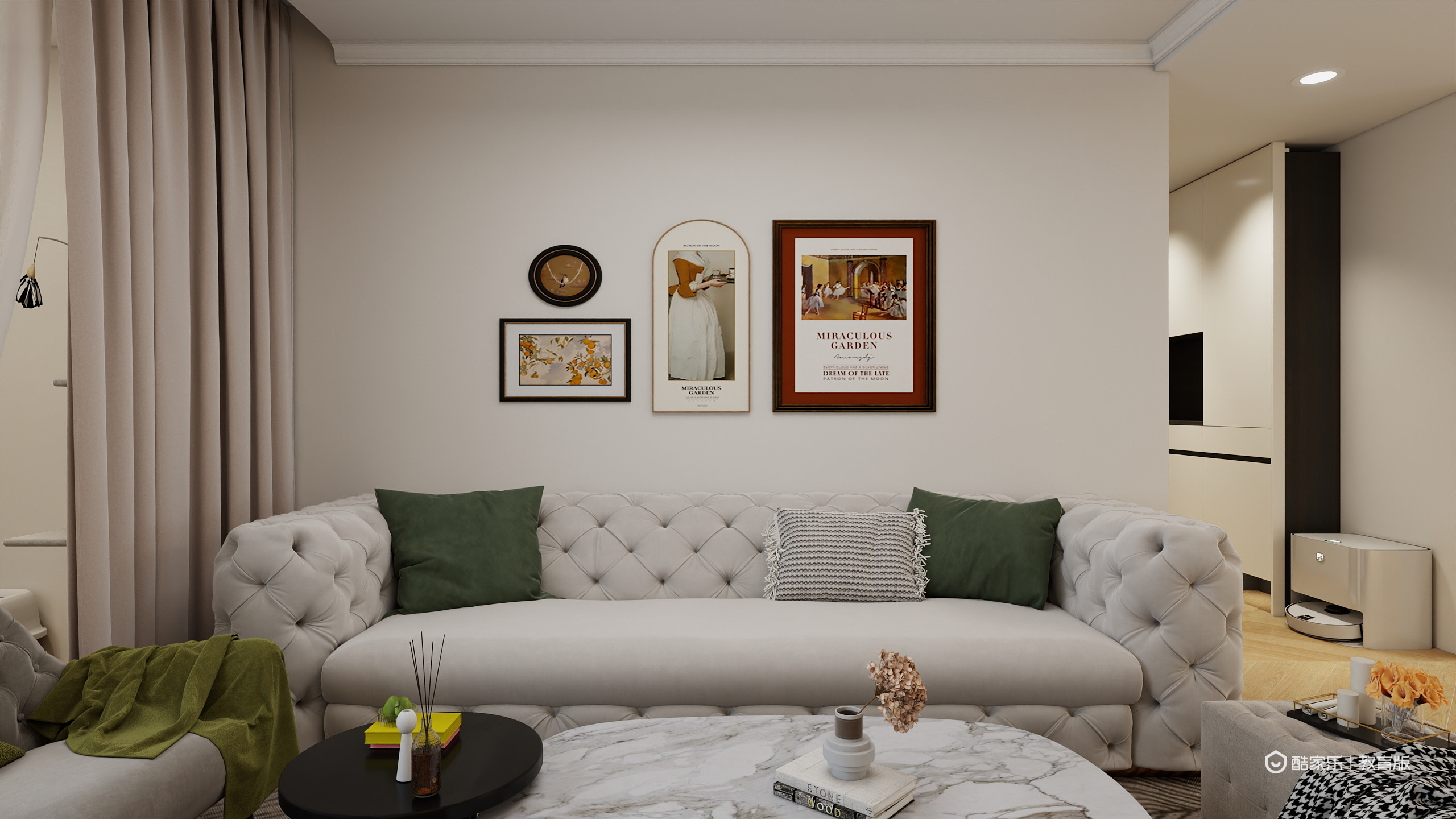 1787*YDYR-广西信息职业技术学院--周雯慧装修效果图