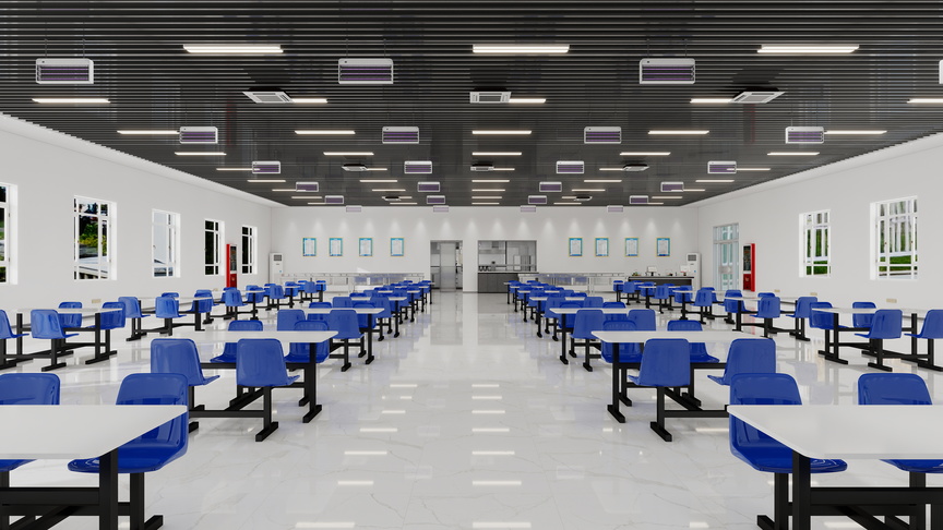 宁夏智胜装饰设计有限公司-青铜峡送变电培训基地装修效果图
