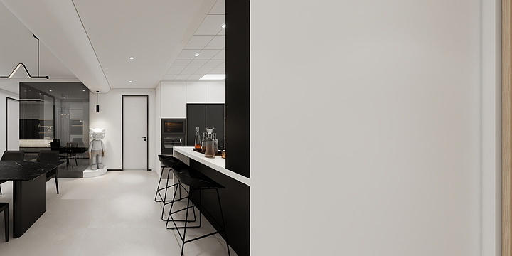 巧神装饰-龙湖星图效果图11号302室-装修设计方案