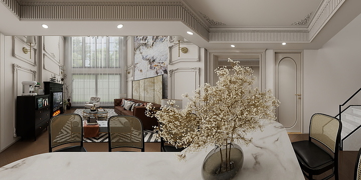 KAKA.设计-龙湾半岛22-1程总雅居-装修设计方案