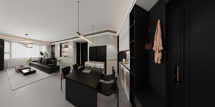 米兰之境-天玺23-2608-装修设计方案